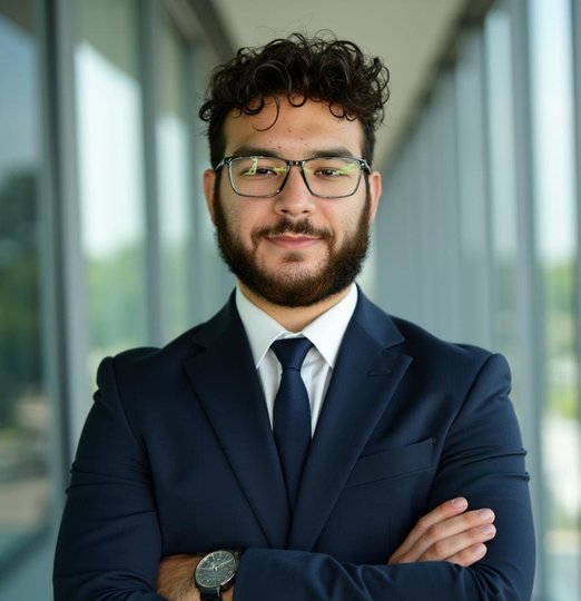 Breno in a suit